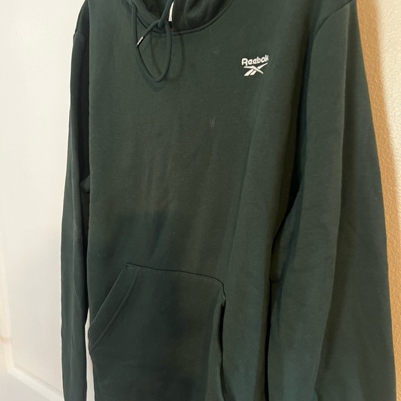 Reebok Fleece forest Green Hoodie - Picture 2 of 7
